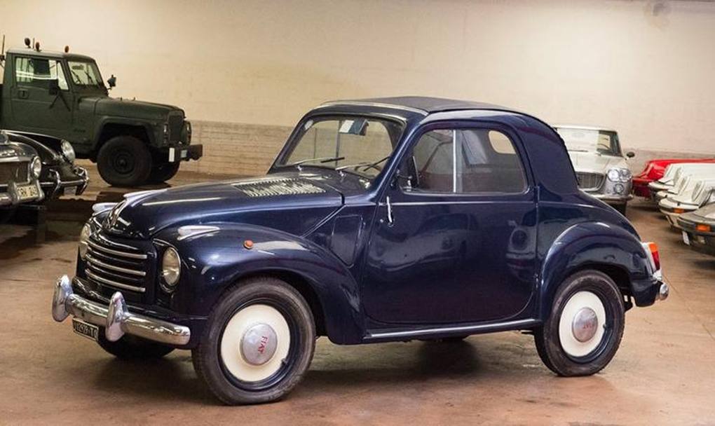Per questa Fiat 500 C Topolino Cabriolet del 1950 bastano 5mila euro: fatevi sotto... Testi delle didascalie a cura di Marco Gentili